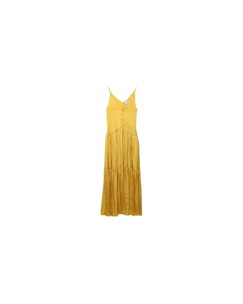 forte_forte KLEIDER - Maxi-Kleiderauf YOOX.COM Gelb
