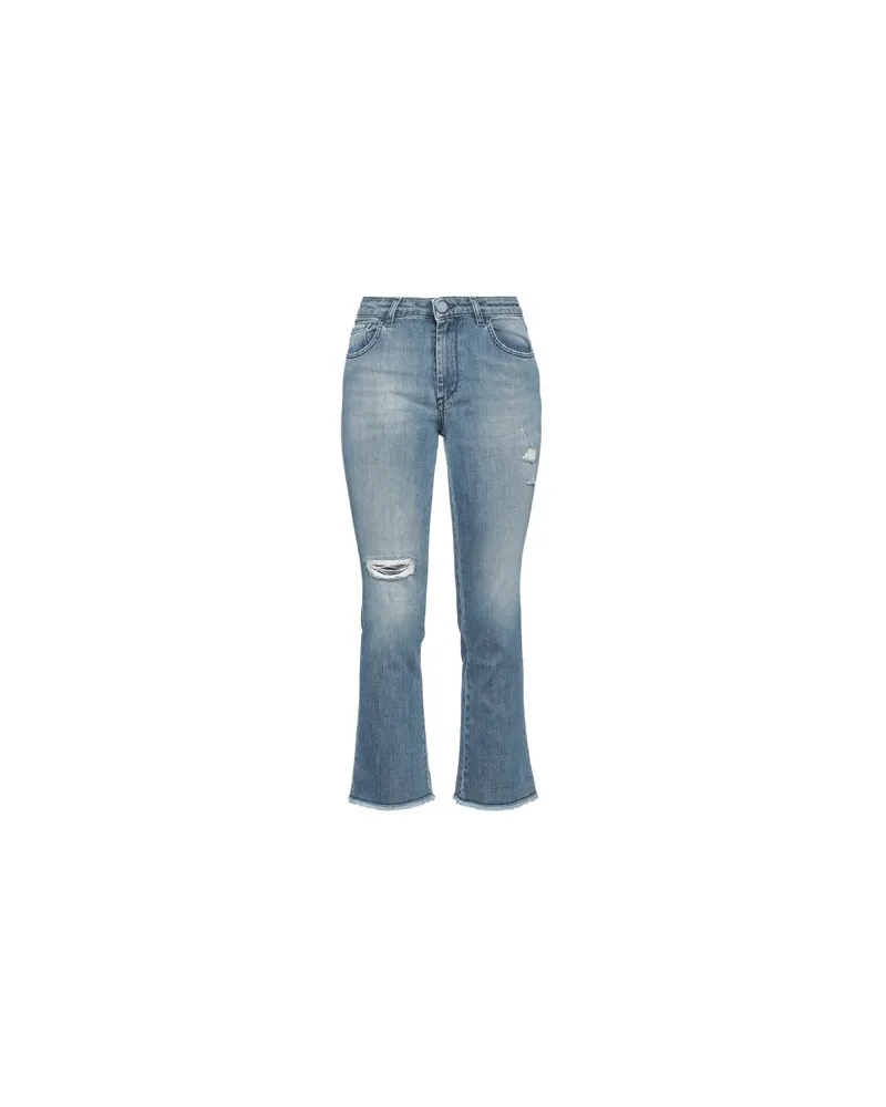 Re-HasH HOSEN & RÖCKE - Jeanshosenauf YOOX.COM Blau
