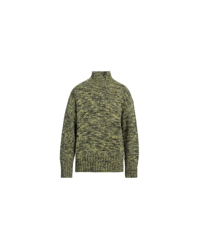 Jil Sander STRICKWAREN - Rollkragenpulloverauf YOOX.COM Grün