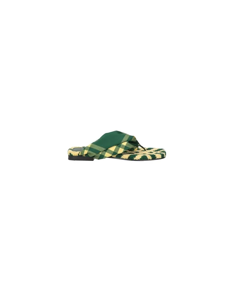 Burberry SCHUHE - Zehentrennerauf YOOX.COM Grün