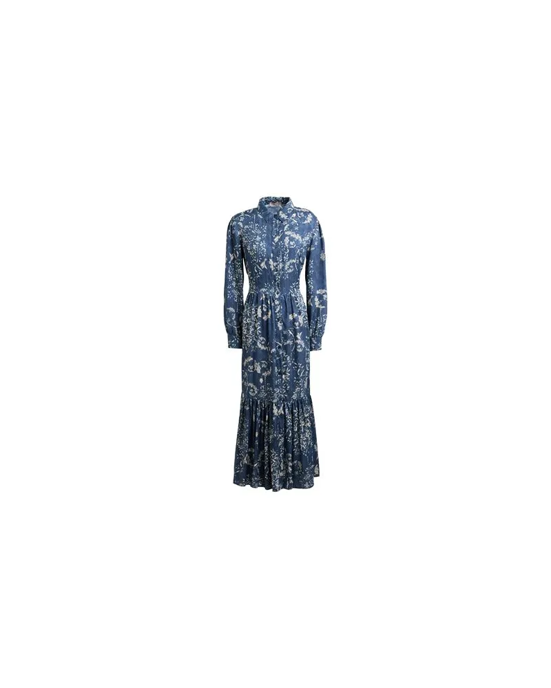 Purotatto KLEIDER - Maxi-Kleiderauf YOOX.COM Blau