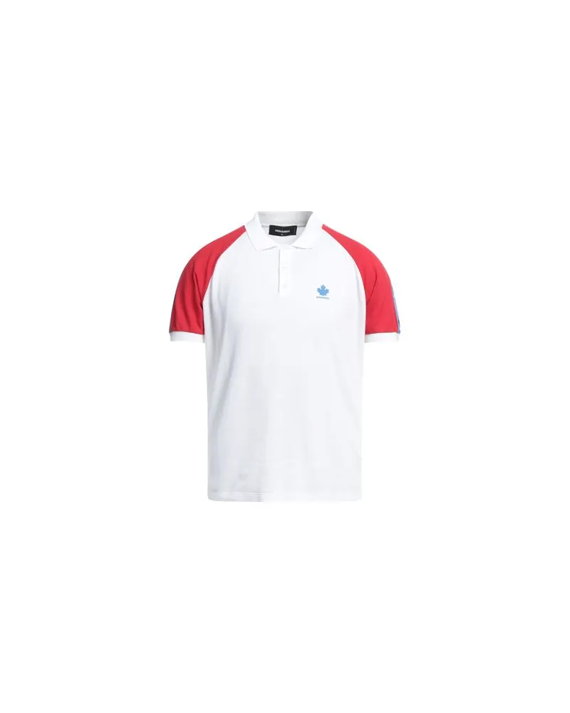 Dsquared2 TOPS - Poloshirtsauf YOOX.COM Weiß