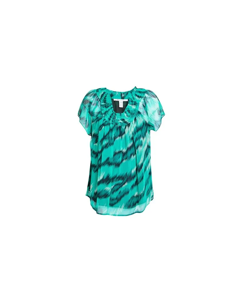 Diane von Furstenberg TOPS - Topsauf YOOX.COM Smaragdgrün