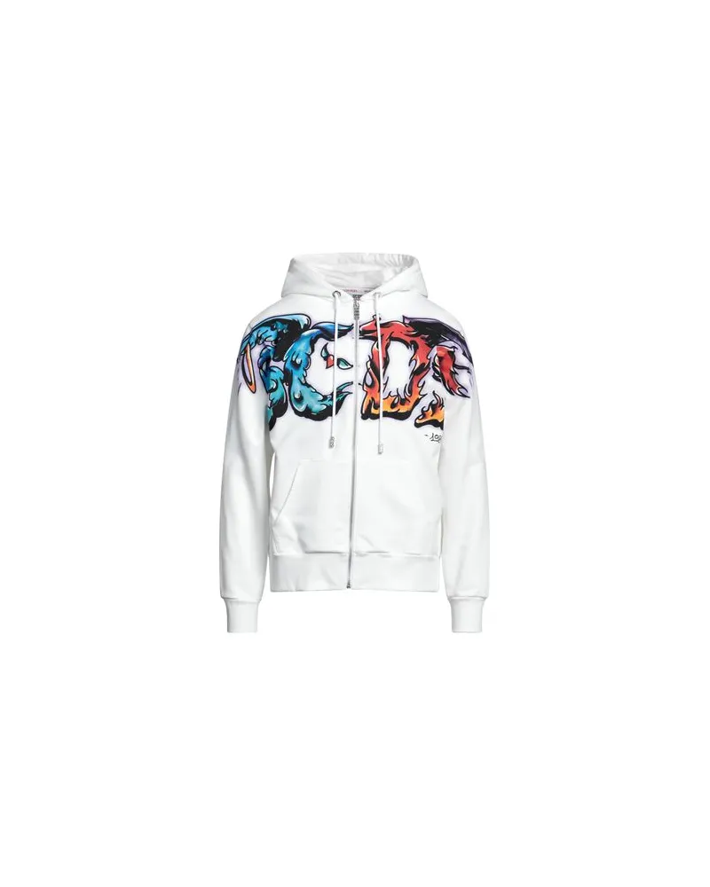 GCDS TOPS - Sweatshirtsauf YOOX.COM Weiß