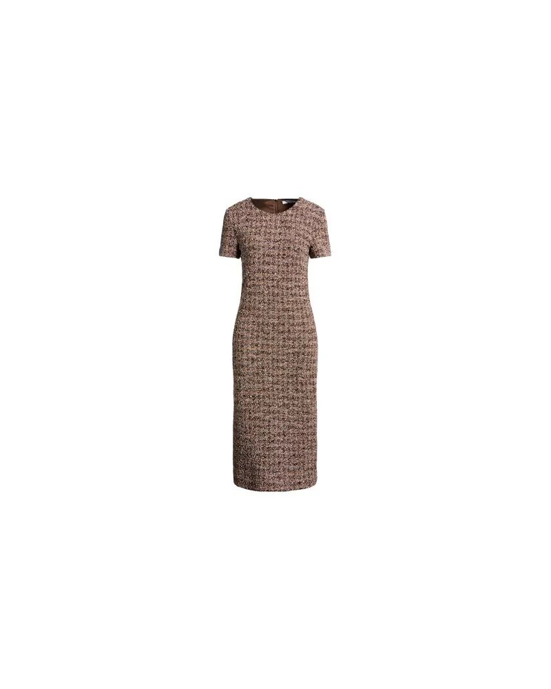 Max Mara KLEIDER - Midi-Kleiderauf YOOX.COM Hellbraun