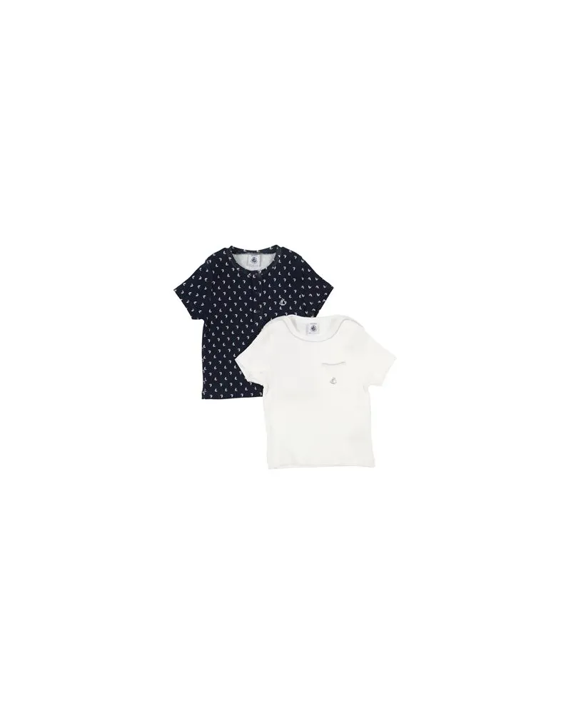 Petit Bateau TOPS - T-shirtsauf YOOX.COM Nachtblau
