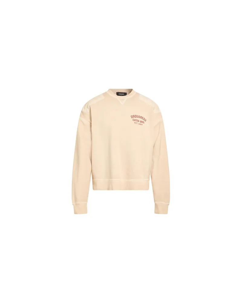 Dsquared2 TOPS - Sweatshirtsauf YOOX.COM Sand