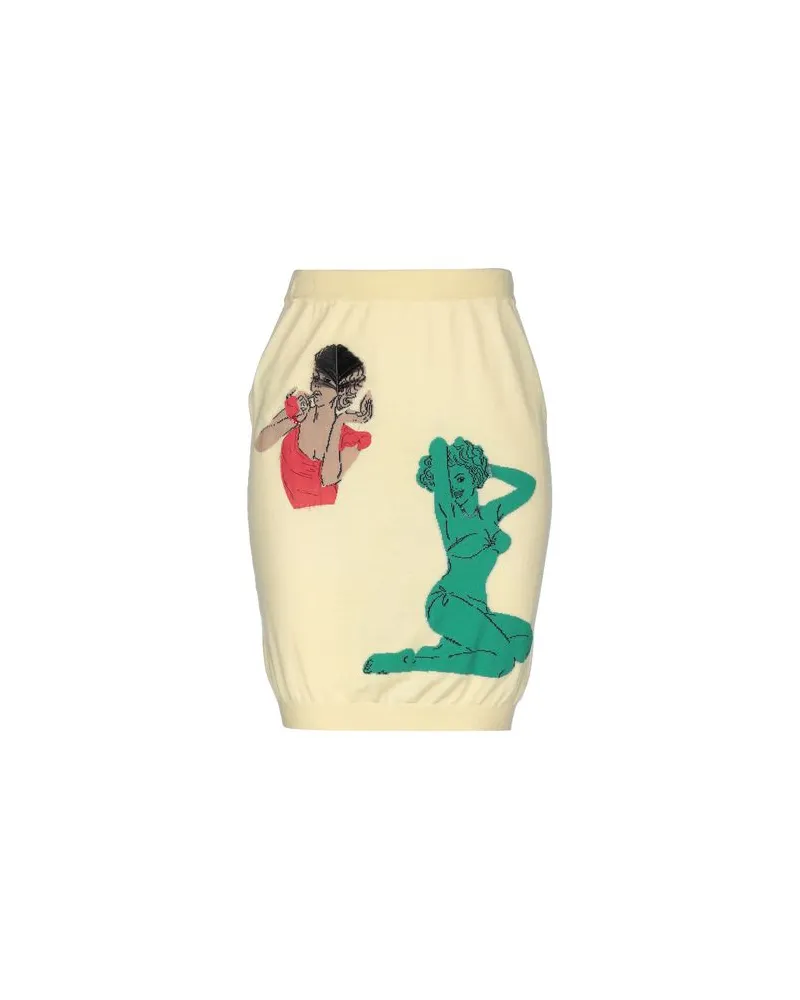 Moschino COUTURE - HOSEN & RÖCKE - Midi-Röckeauf YOOX.COM Gelb