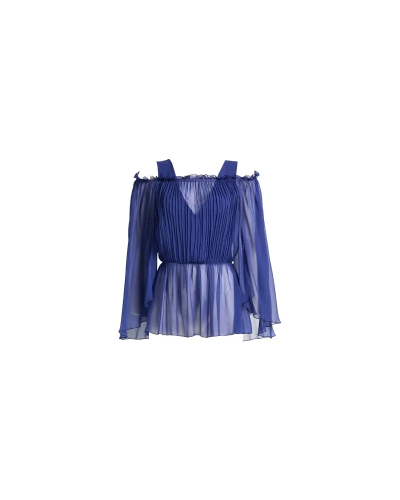Alberta Ferretti TOPS - Topsauf YOOX.COM Blau