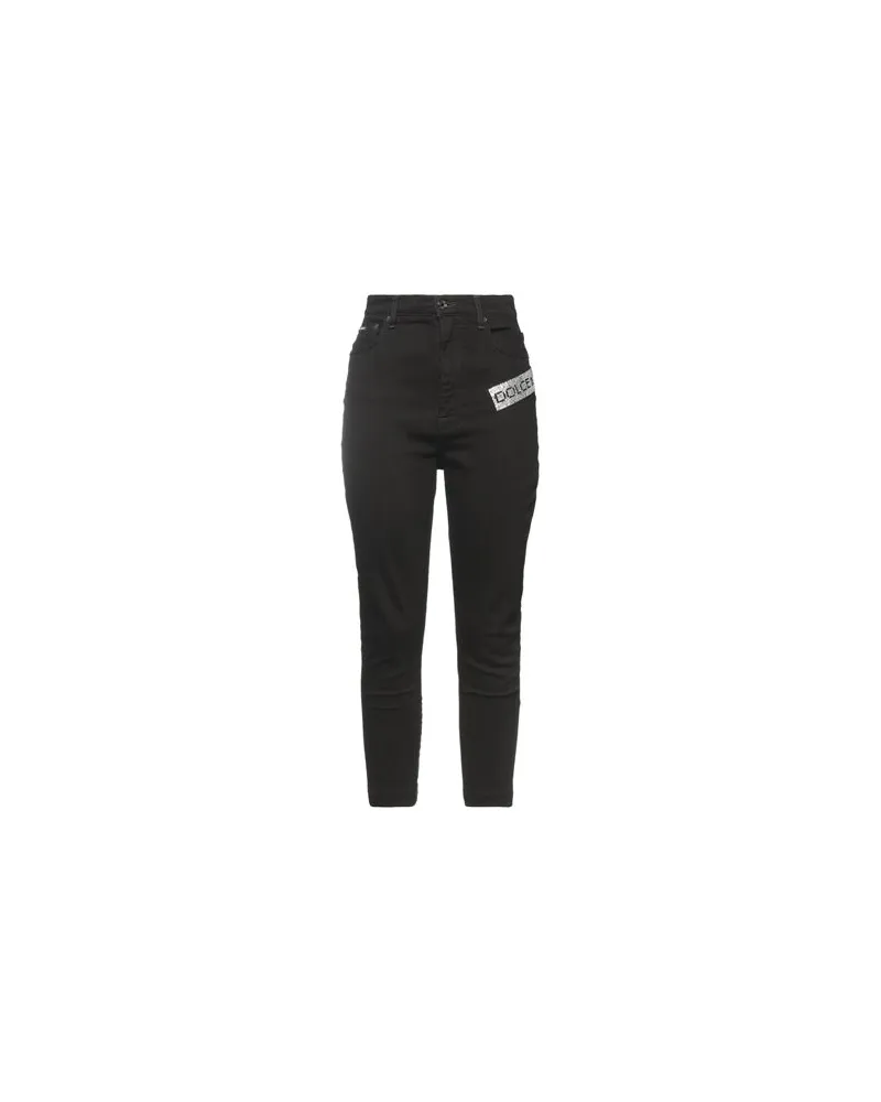 Dolce & Gabbana HOSEN & RÖCKE - Jeanshosenauf YOOX.COM Schwarz