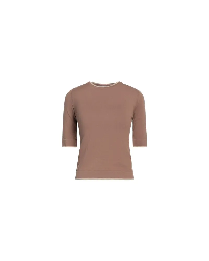 Caractère STRICKWAREN - Pulloverauf YOOX.COM Kamel