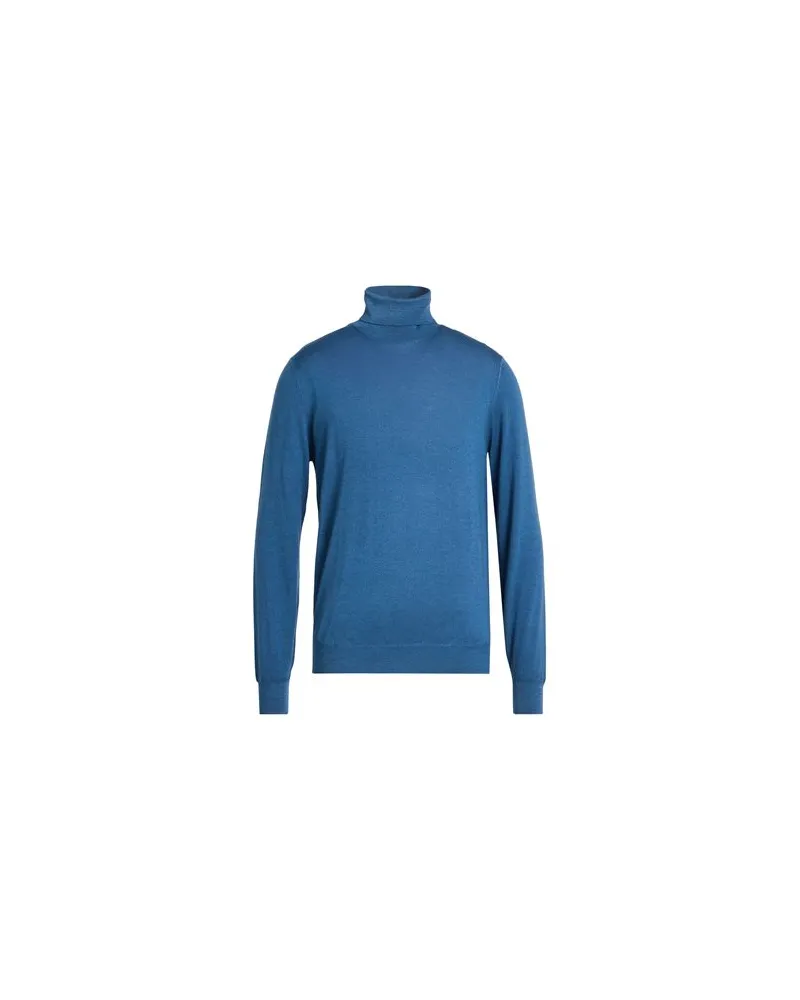 Filippo de Laurentiis STRICKWAREN - Rollkragenpulloverauf YOOX.COM Taubenblau