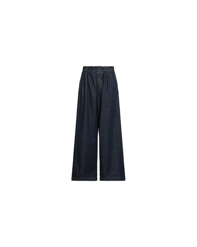 Maison Margiela HOSEN & RÖCKE - Jeanshosenauf YOOX.COM Blau