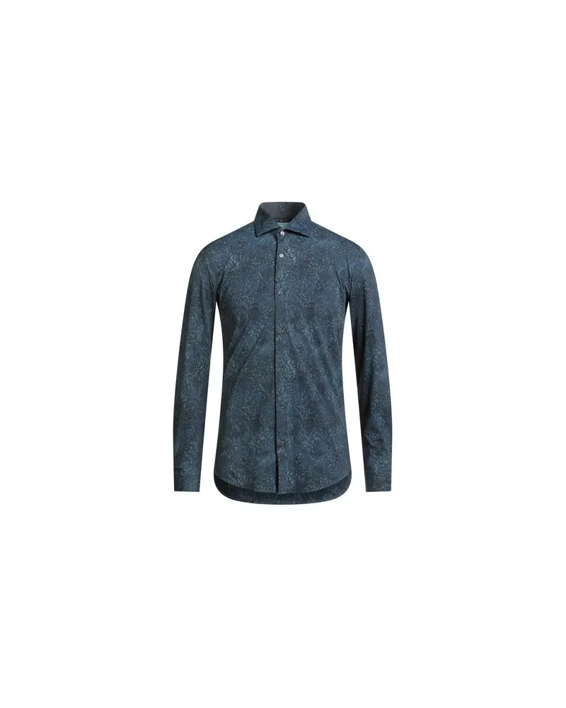 Brian Dales TOPS - Hemdenauf YOOX.COM Blau