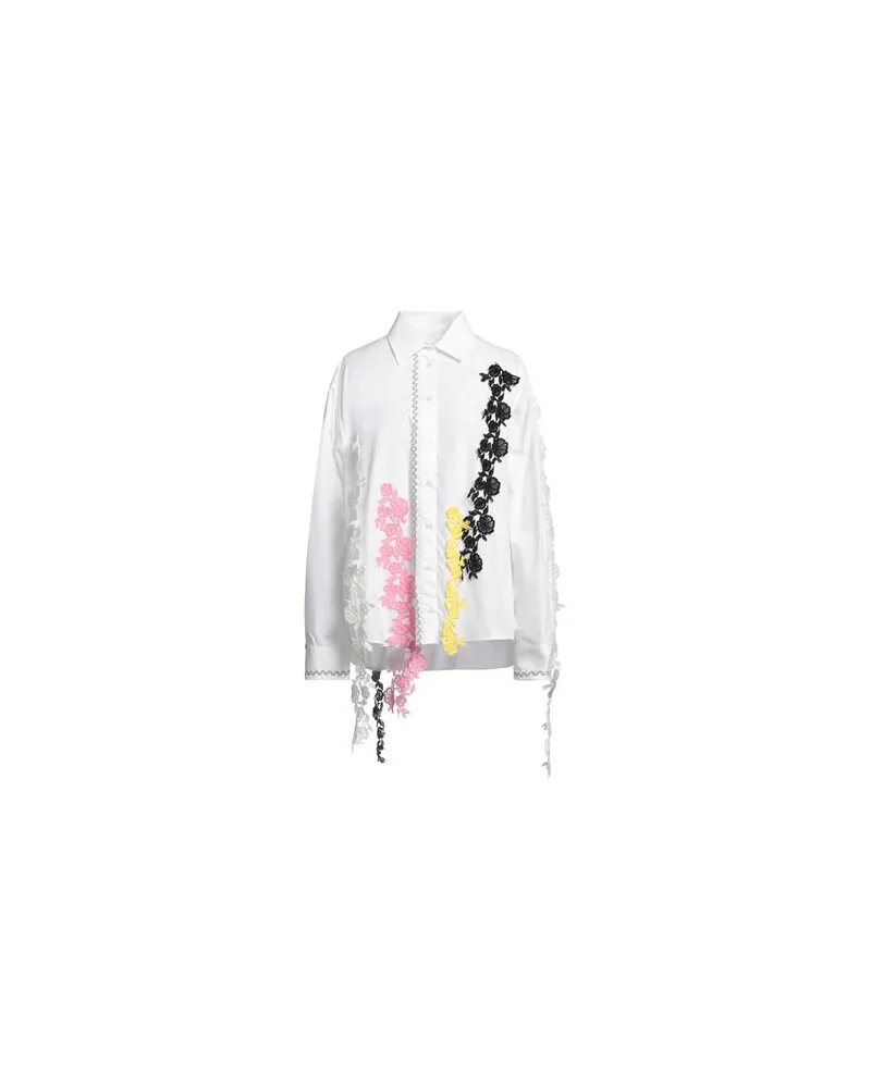 MSGM TOPS - Hemdenauf YOOX.COM Weiß