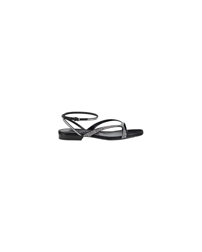 Sergio Rossi SCHUHE - Sandalenauf YOOX.COM Schwarz