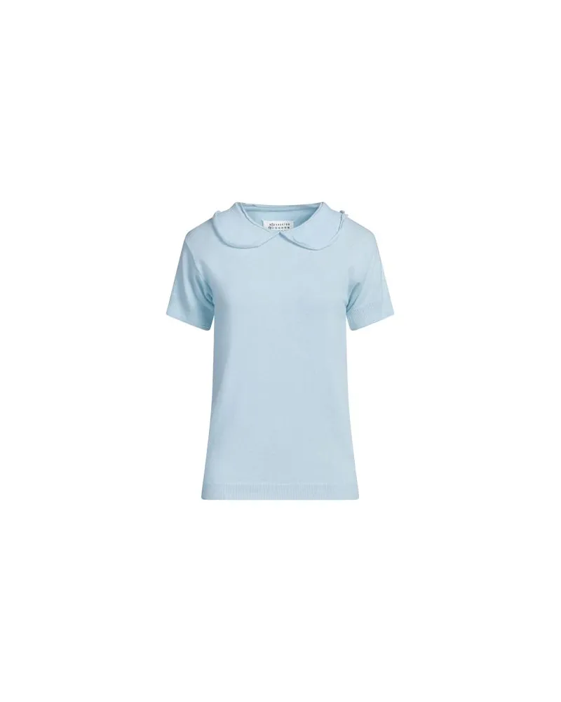 Maison Margiela STRICKWAREN - Pulloverauf YOOX.COM Himmelblau