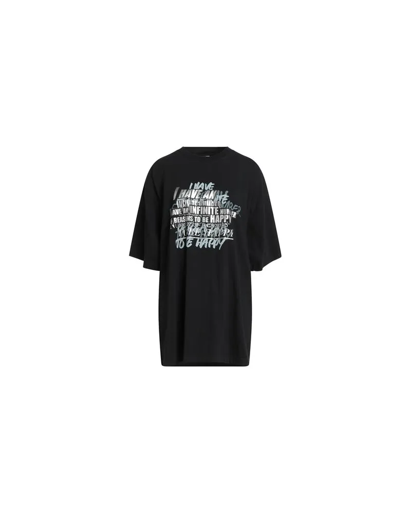VETEMENTS TOPS - T-shirtsauf YOOX.COM Schwarz