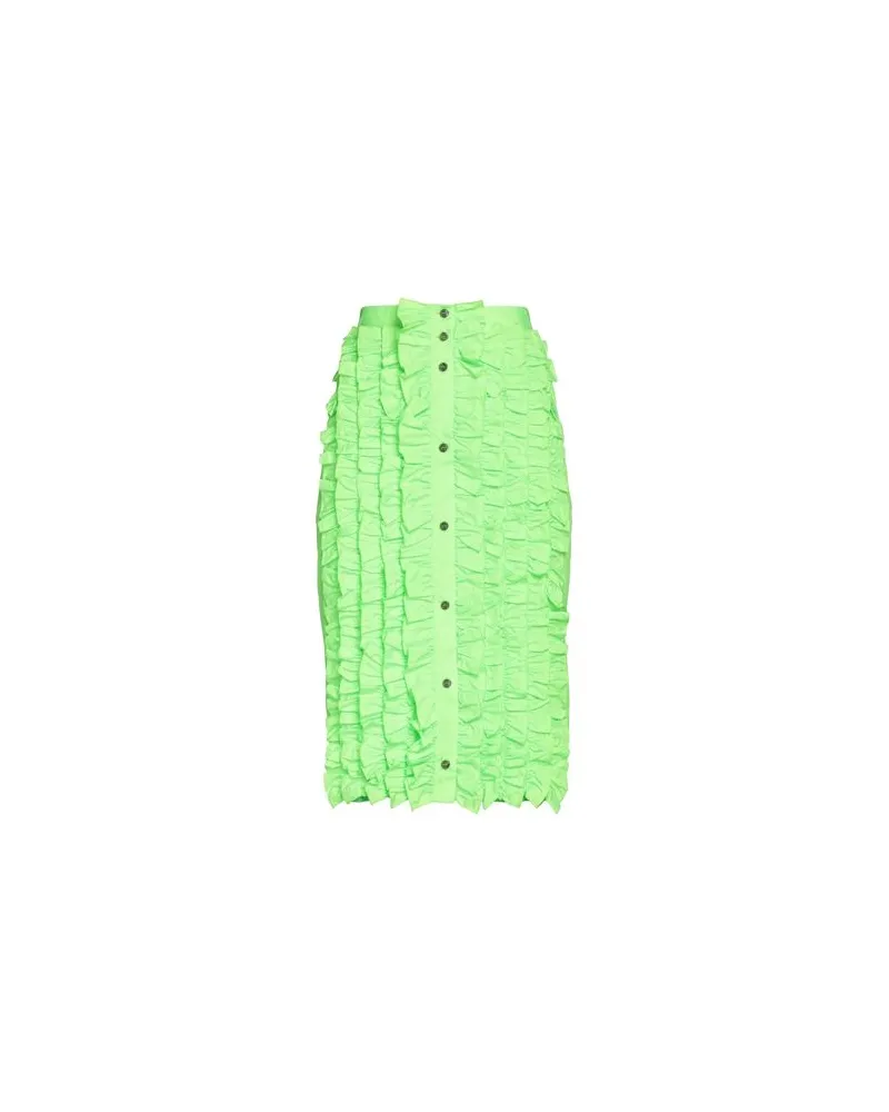 MSGM HOSEN & RÖCKE - Midi-Röckeauf YOOX.COM Limettengrün