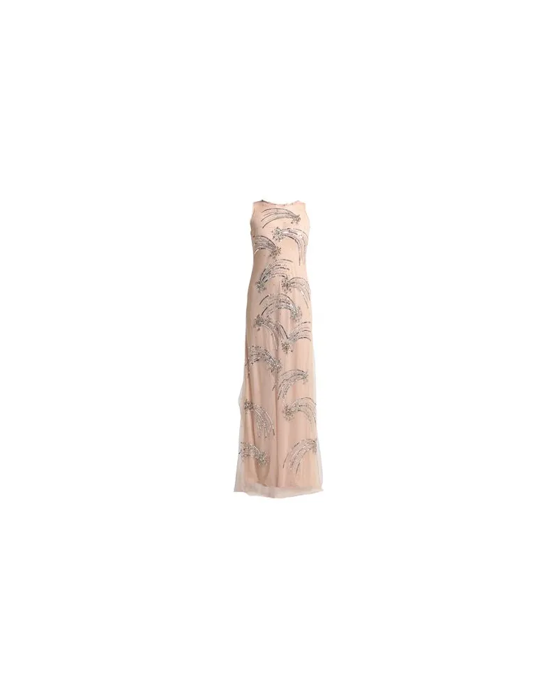 Elisabetta Franchi KLEIDER - Maxi-Kleiderauf YOOX.COM Hellrosa