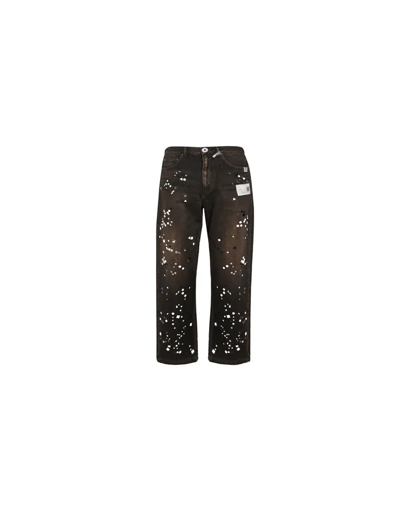 MIHARAYASUHIRO HOSEN & RÖCKE - Jeanshosenauf YOOX.COM Braungrau