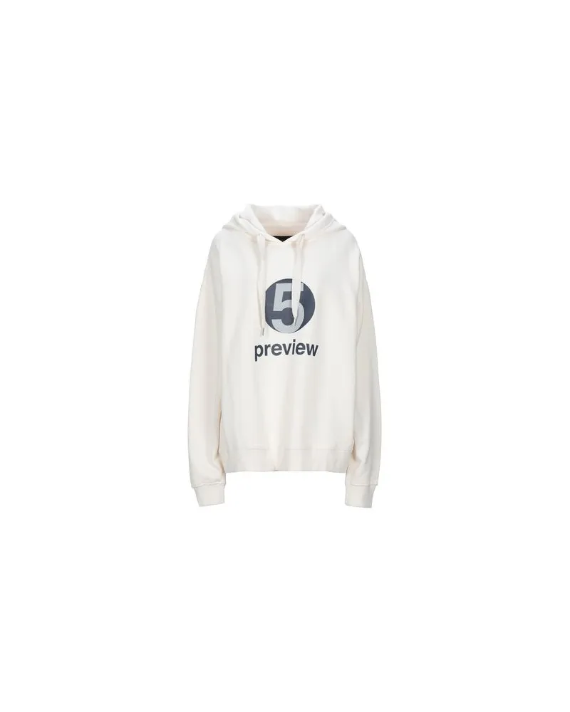 5PREVIEW TOPS - Sweatshirtsauf YOOX.COM Elfenbein