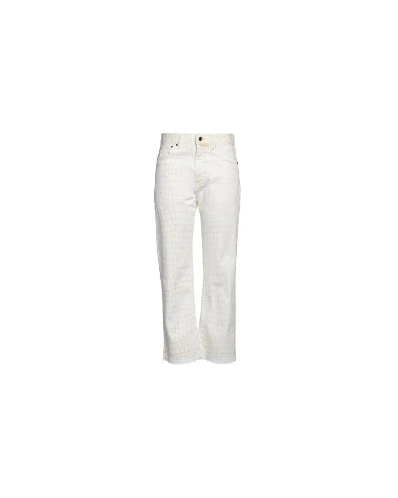 Just Cavalli HOSEN & RÖCKE - Jeanshosenauf YOOX.COM Weiß