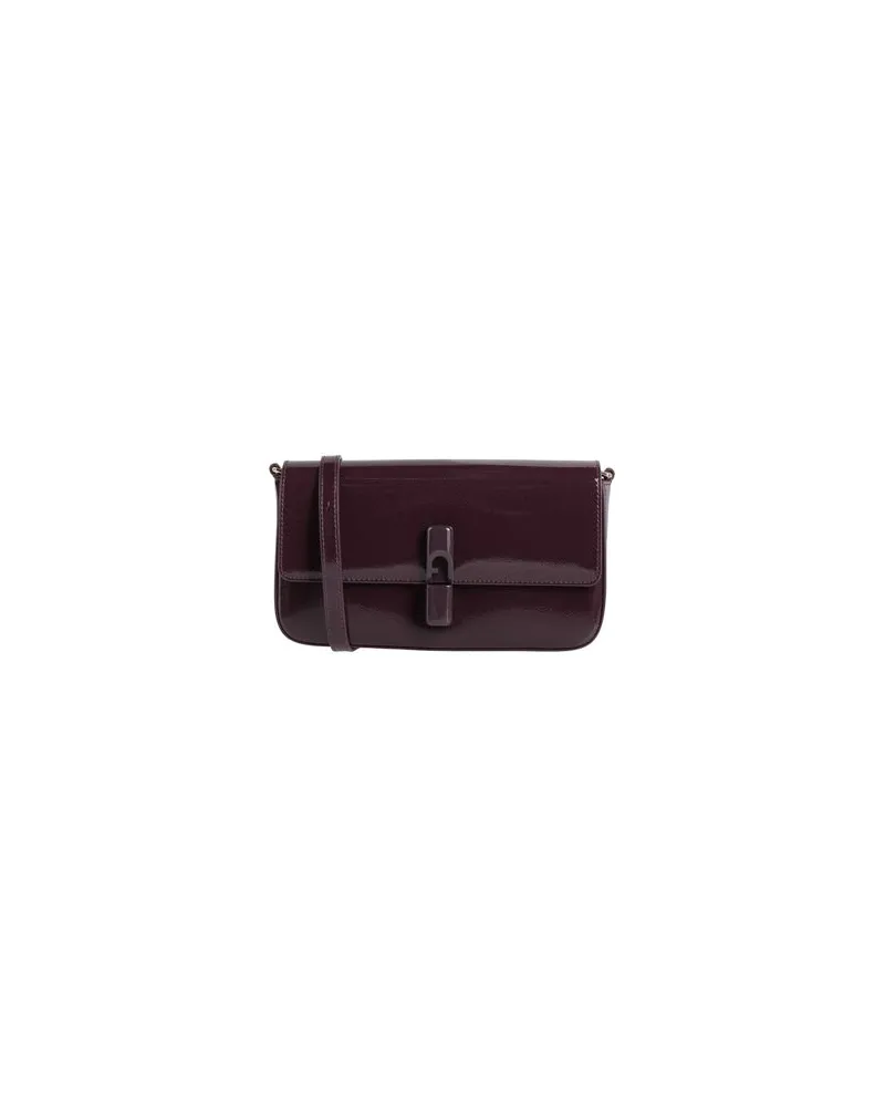 Furla IRIDE S CROSSBODY - TASCHEN - Umhängetascheauf YOOX.COM Pflaume