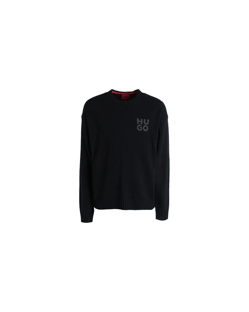 HUGO BOSS STRICKWAREN - Pulloverauf YOOX.COM Schwarz
