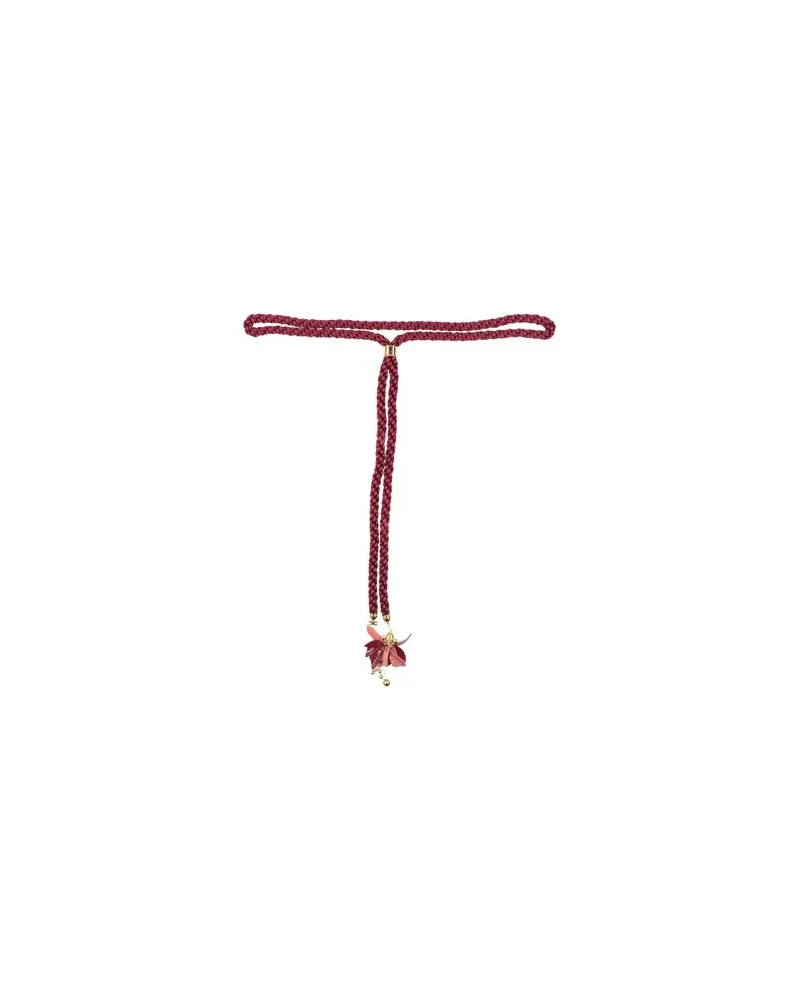 Elisabetta Franchi Kleinlederwaren - Gürtelauf YOOX.COM Bordeaux