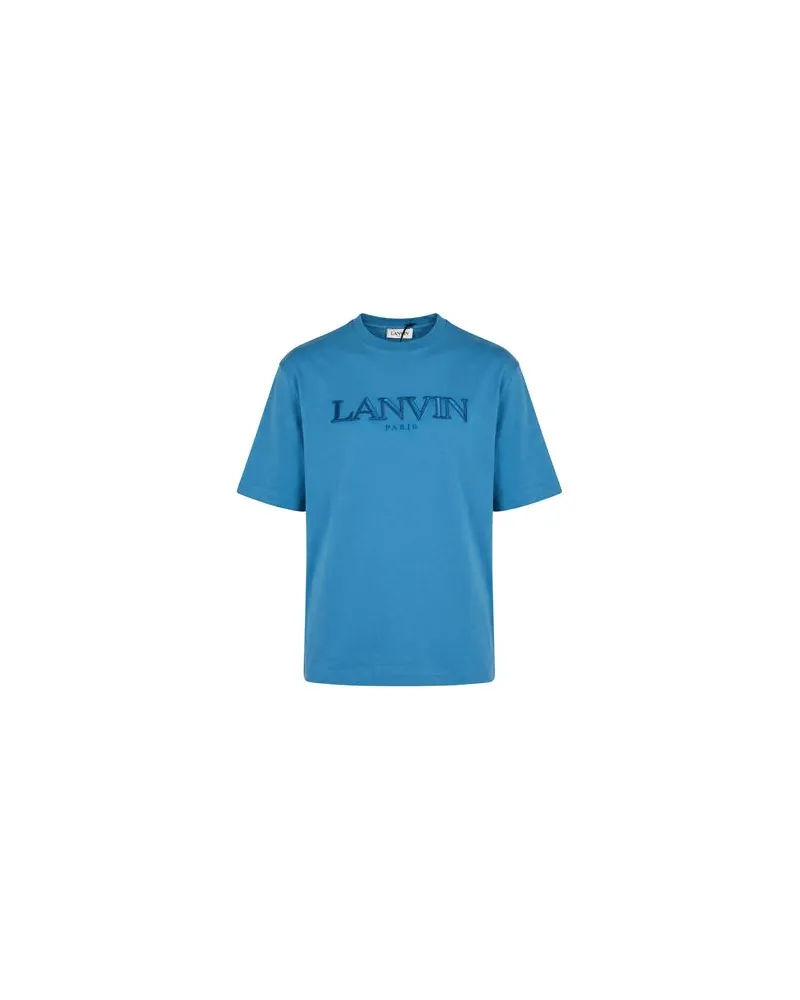 Lanvin TOPS - T-shirtsauf YOOX.COM Azurblau