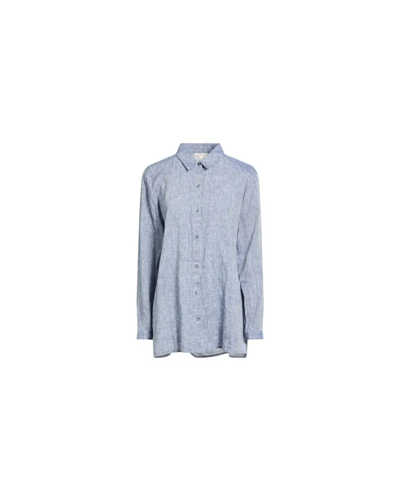 Eileen Fisher TOPS - Hemdenauf YOOX.COM Blau