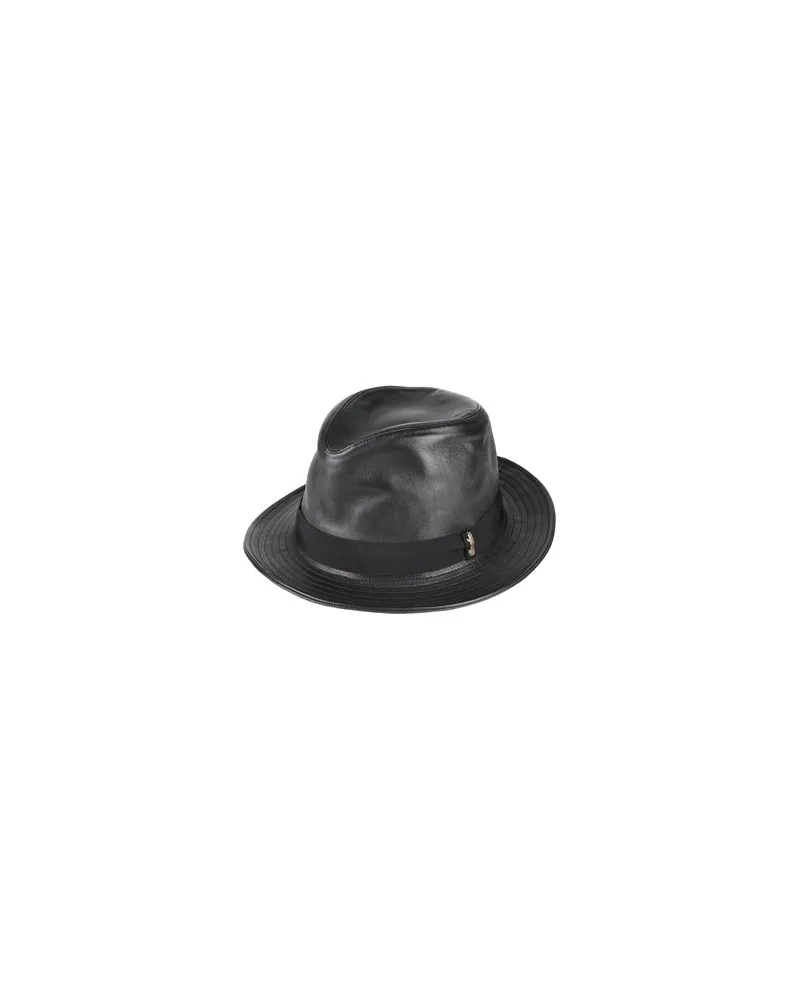 Borsalino ACCESSOIRES - Mützen & Hüteauf YOOX.COM Schwarz