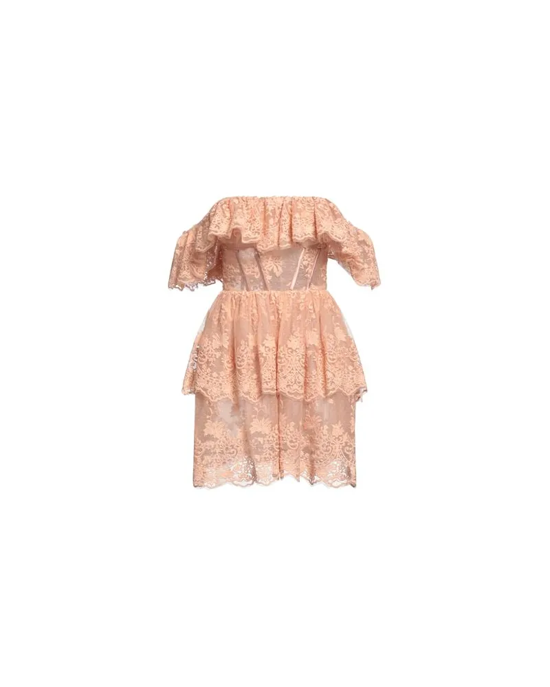 Elisabetta Franchi KLEIDER - Mini-Kleiderauf YOOX.COM Hellrosa