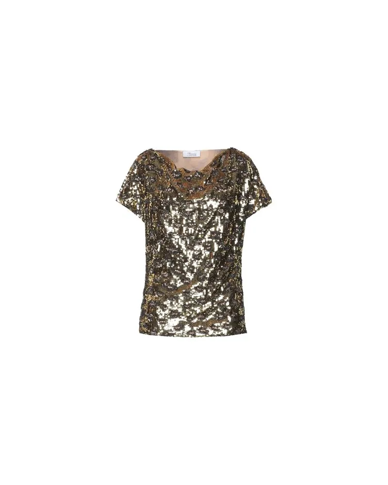 Blumarine TOPS - T-shirtsauf YOOX.COM Gold
