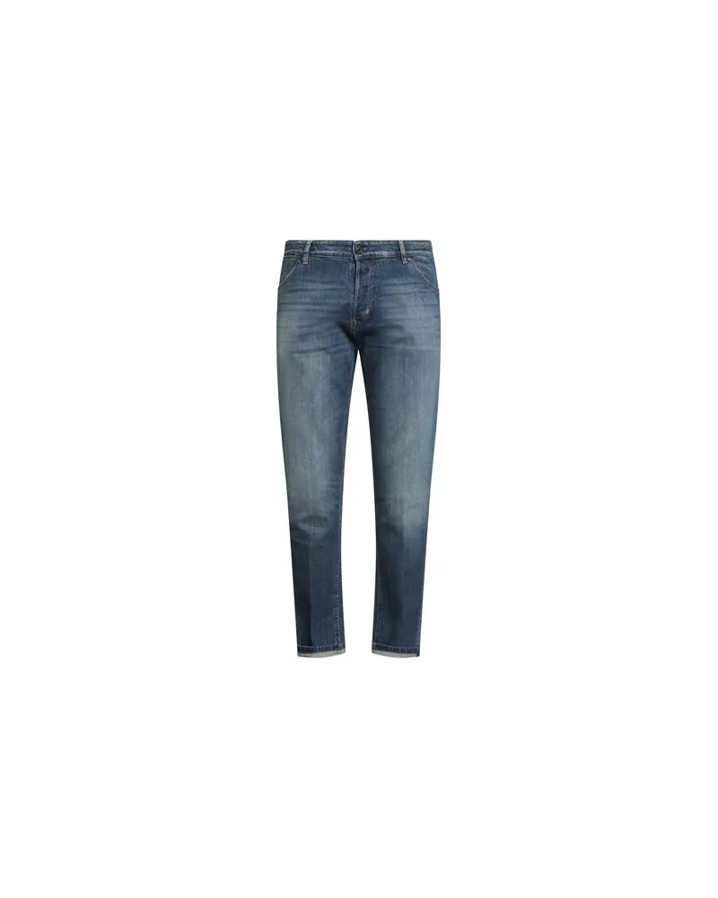 PT TORINO HOSEN & RÖCKE - Jeanshosenauf YOOX.COM Blau