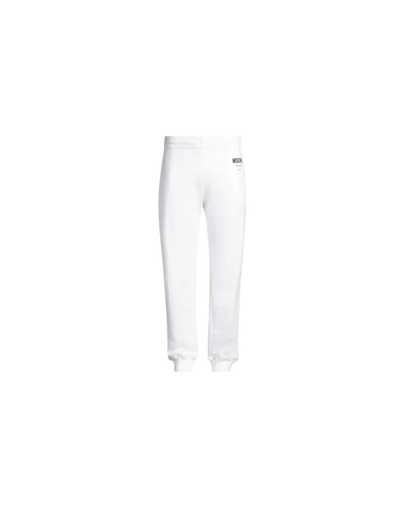 Moschino HOSEN & RÖCKE - Hosenauf YOOX.COM Weiß