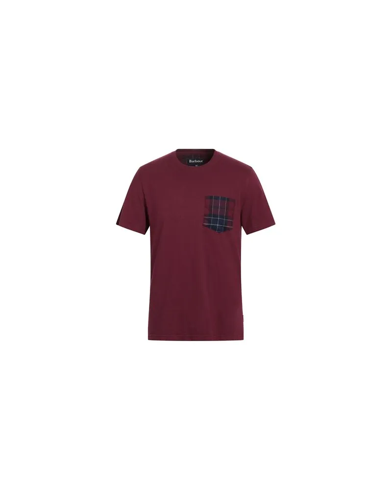 Barbour TOPS - T-shirtsauf YOOX.COM Bordeaux