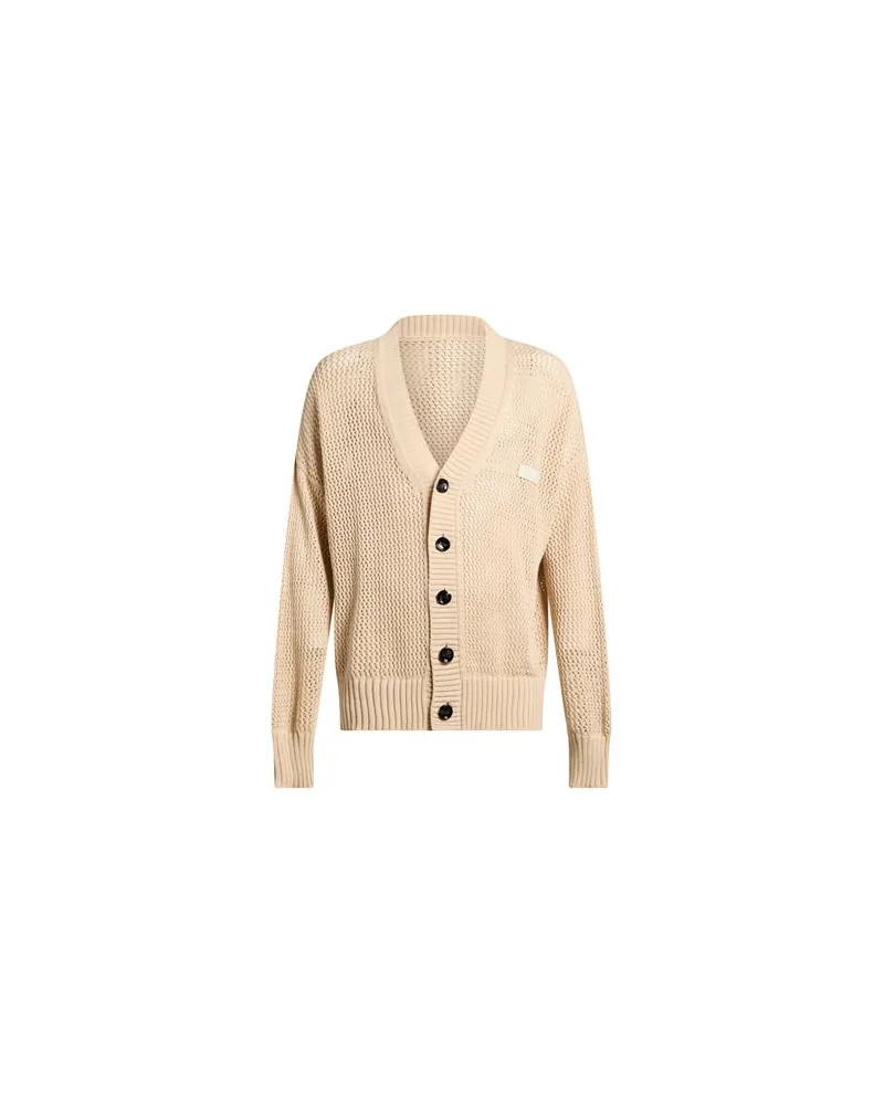 LC23 STRICKWAREN - Strickjackenauf YOOX.COM Beige