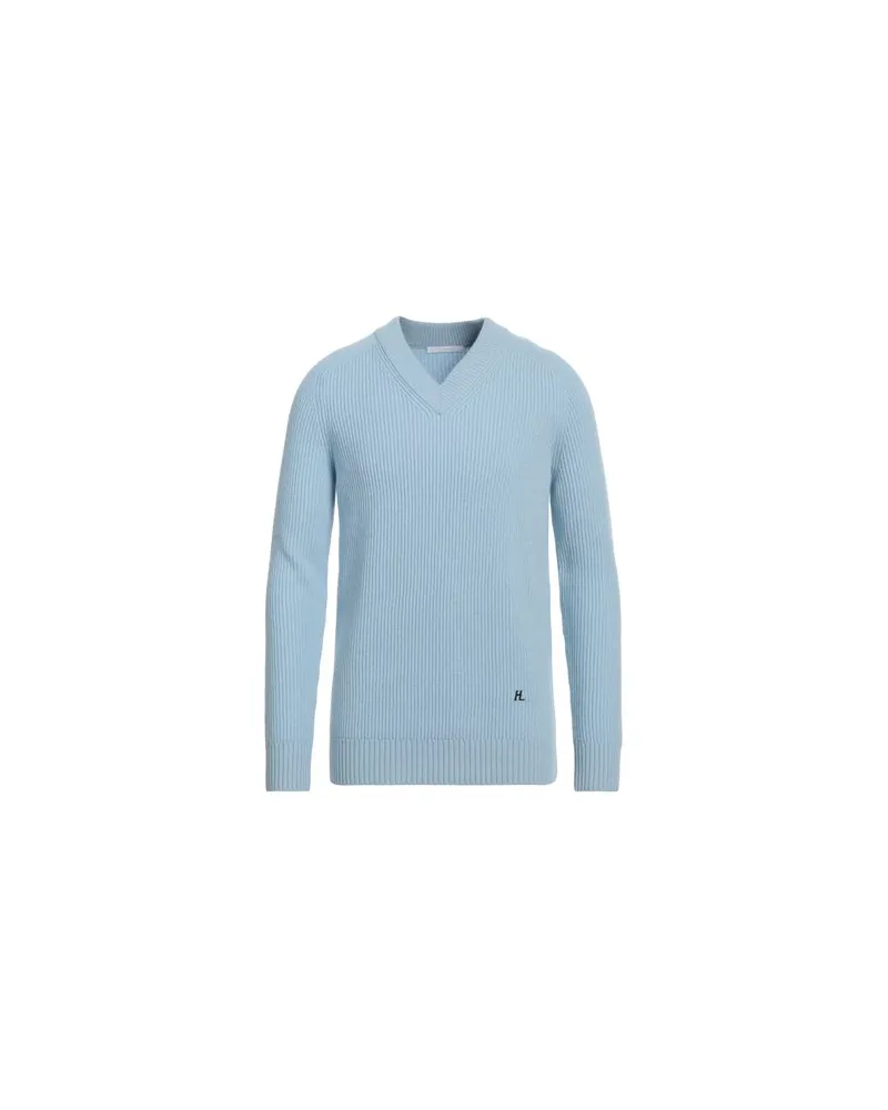 Helmut Lang STRICKWAREN - Pulloverauf YOOX.COM Himmelblau