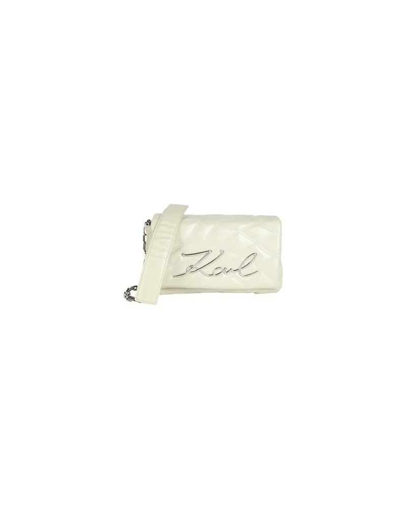 Karl Lagerfeld K/SIGNATURE SOFT QUILT BGTT  - TASCHEN - Schultertaschenauf YOOX.COM Salbeigrün