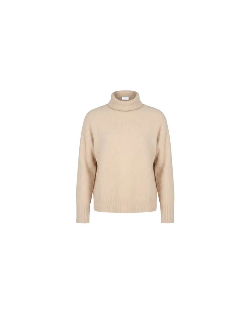 Kaos STRICKWAREN - Rollkragenpulloverauf YOOX.COM Beige