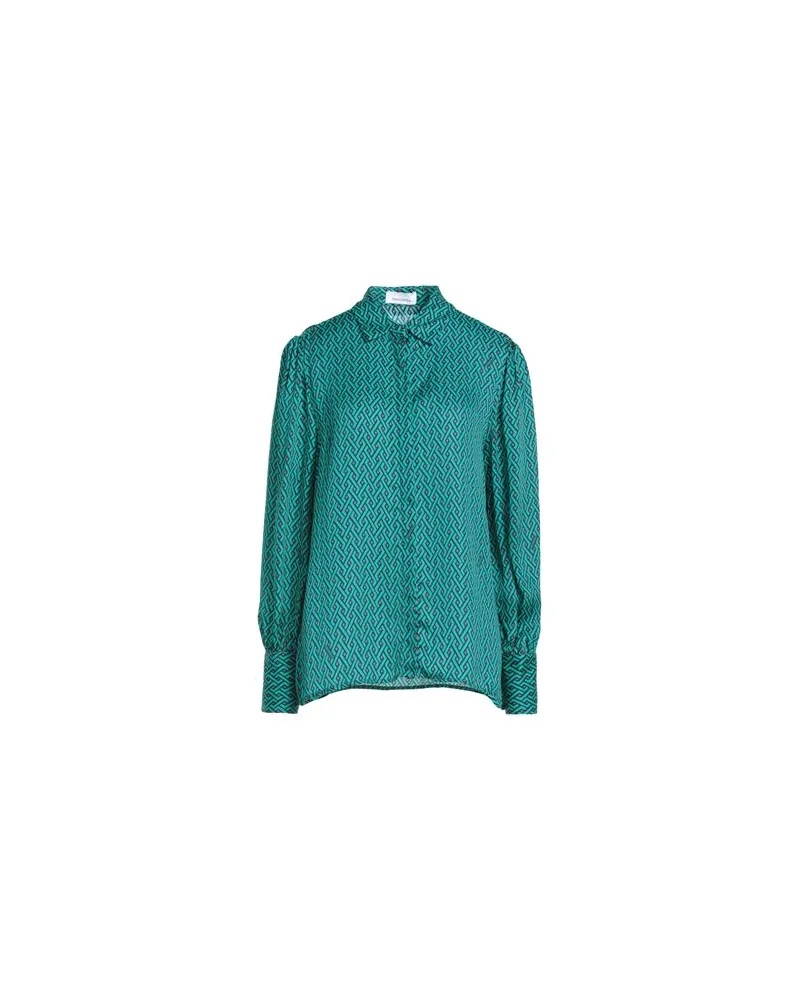 Fracomina TOPS - Hemdenauf YOOX.COM Smaragdgrün