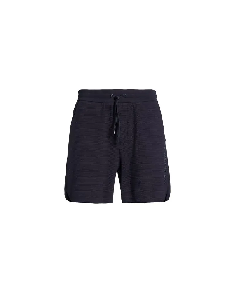 Armani Exchange HOSEN & RÖCKE - Shorts & Bermudashortsauf YOOX.COM Marineblau