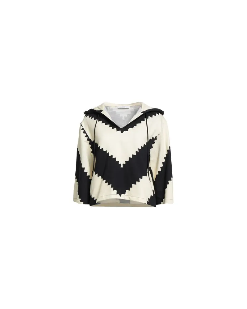 Raffaela D'Angelo TOPS - Sweatshirtsauf YOOX.COM Cremeweiß