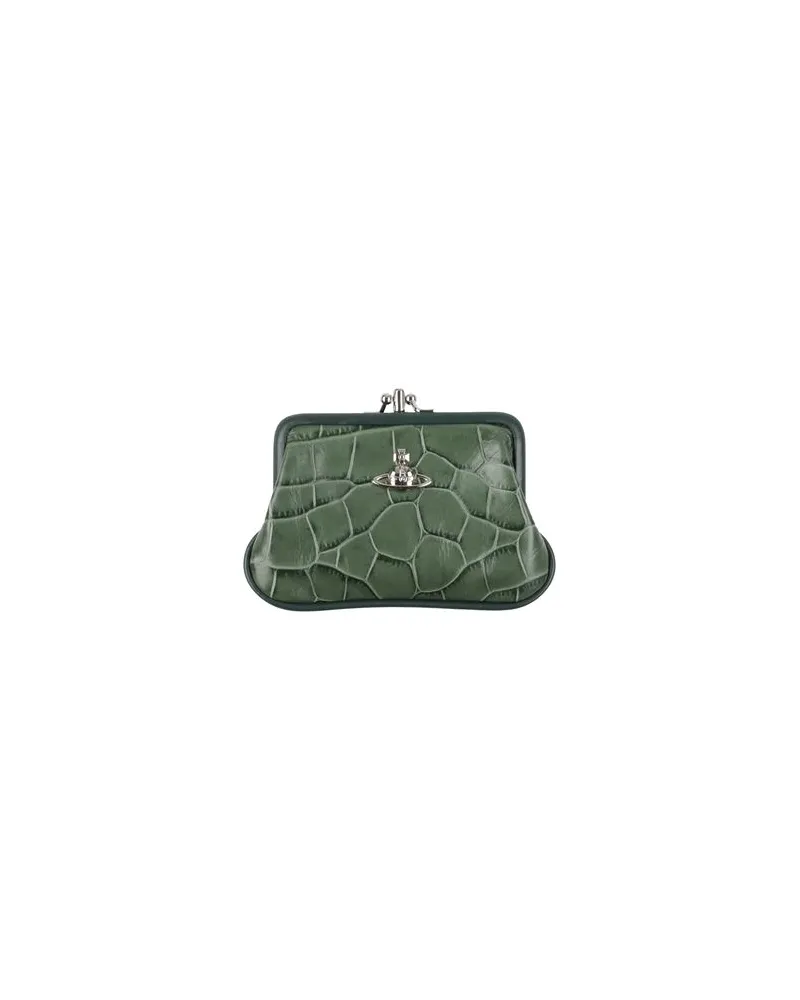 Vivienne Westwood Kleinlederwaren - Portemonnaiesauf YOOX.COM Grün