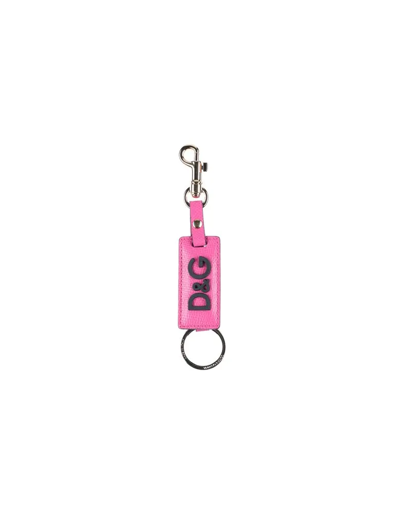 Dolce & Gabbana Kleinlederwaren - Schlüsselanhängerauf YOOX.COM Fuchsia