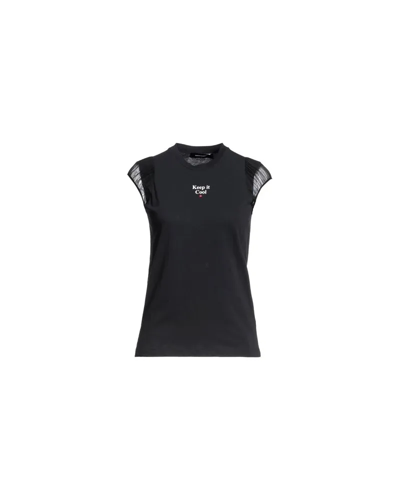 Dsquared2 TOPS - T-shirtsauf YOOX.COM Schwarz