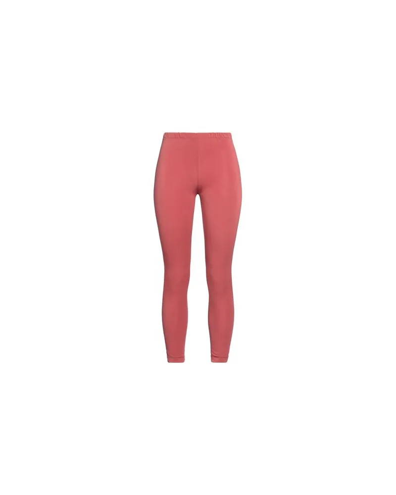 Angela Mele HOSEN & RÖCKE - Leggingsauf YOOX.COM Ziegelrot