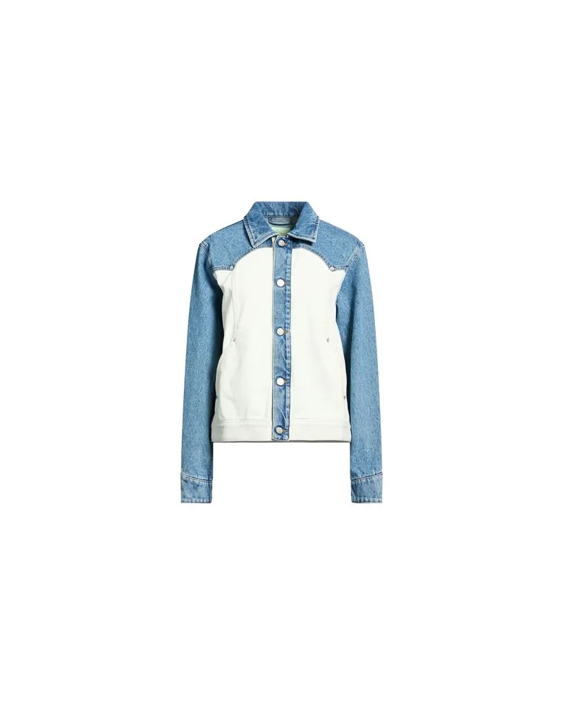 Aries JACKEN & MÄNTEL - Jeansjacken/Mäntelauf YOOX.COM Blau